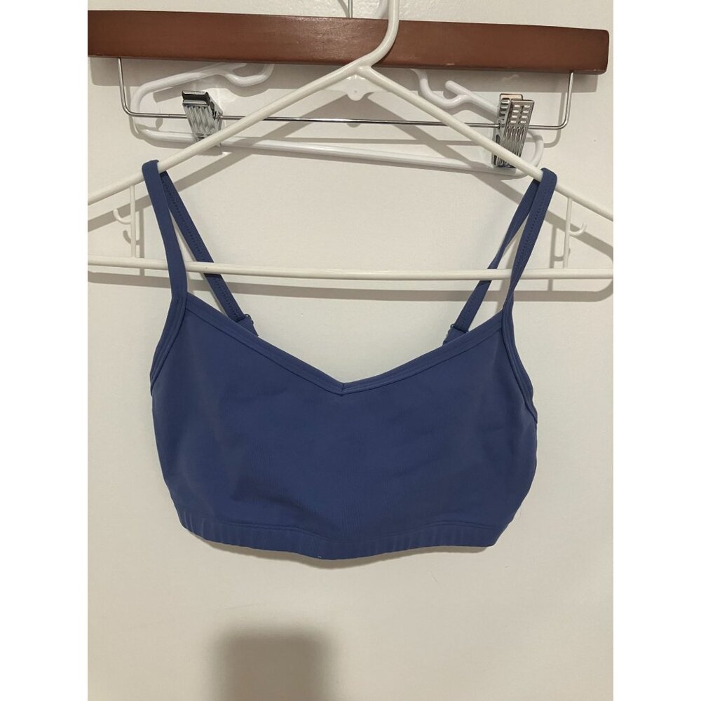 RRS Road Runner Sports Lycra + Supplex Sports Bra, Blue, Small, NWT